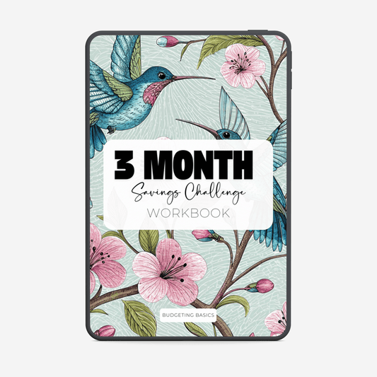 3-Month Savings Challenge | WorkbooK