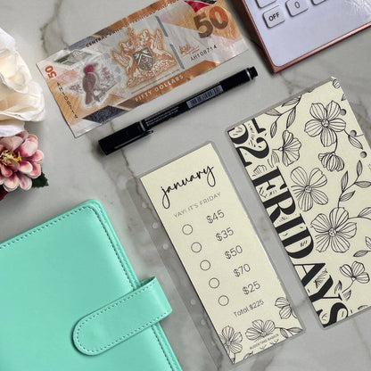 52 Friday's Savings Challenge Binder