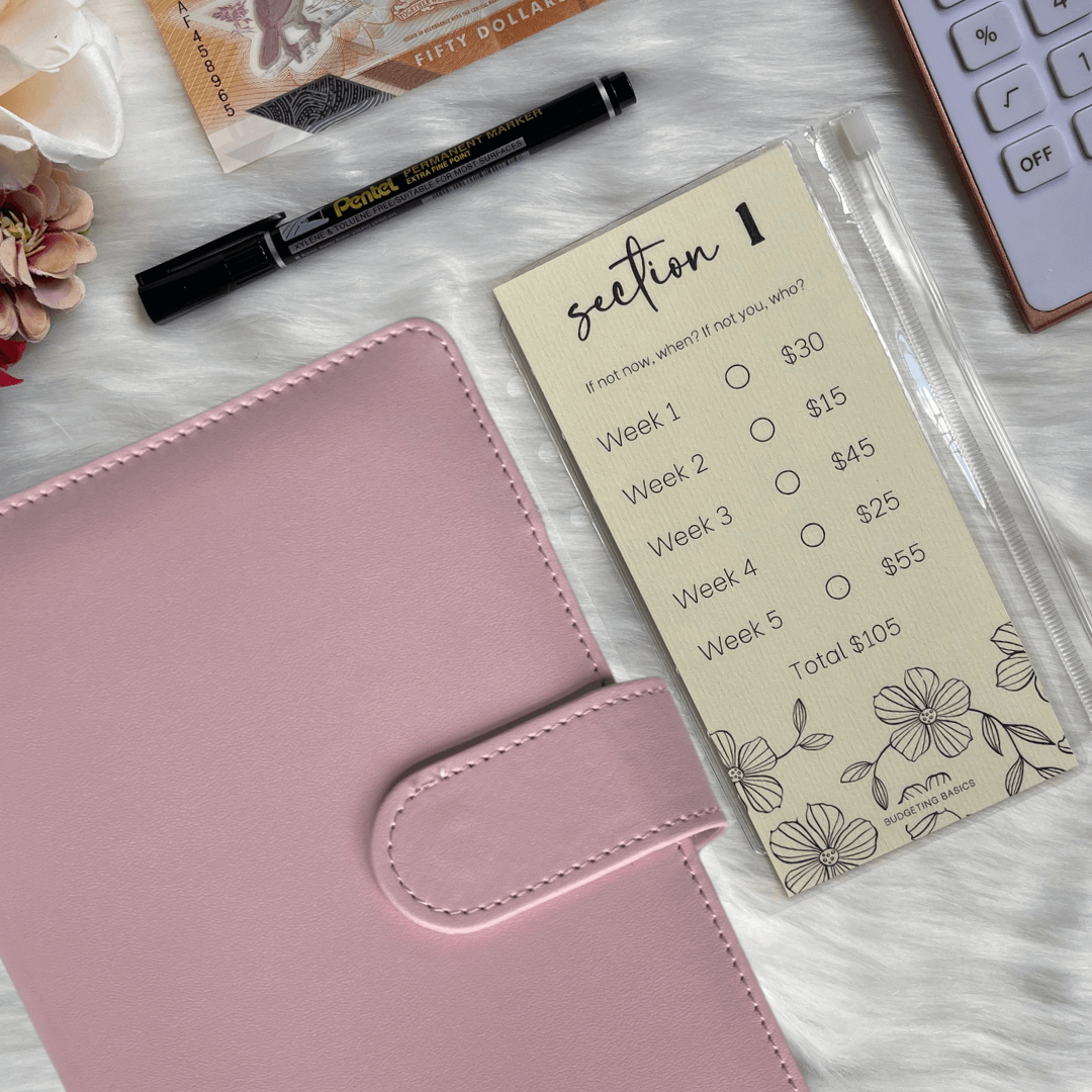 52 Weeks Savings Challenge Binder