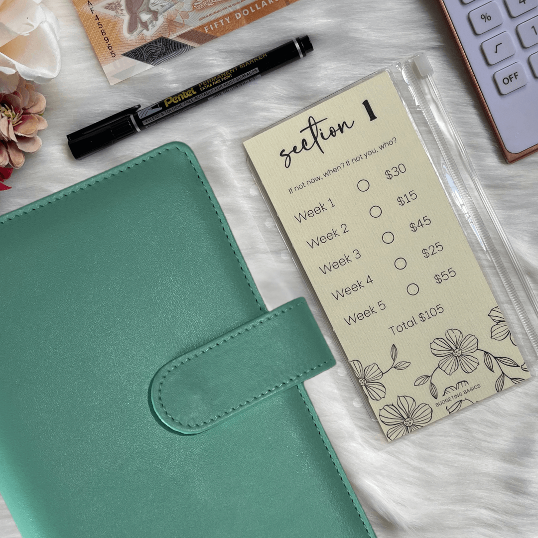 52 Weeks Savings Challenge Binder