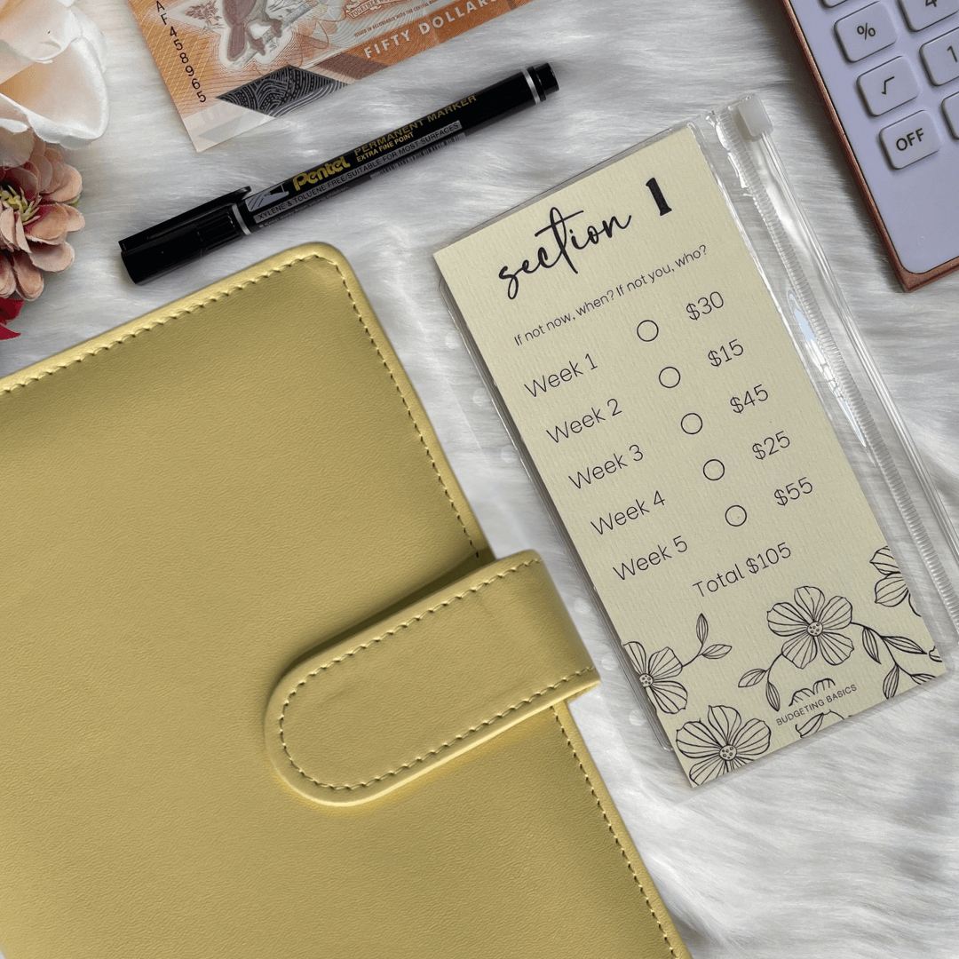 52 Weeks Savings Challenge Binder
