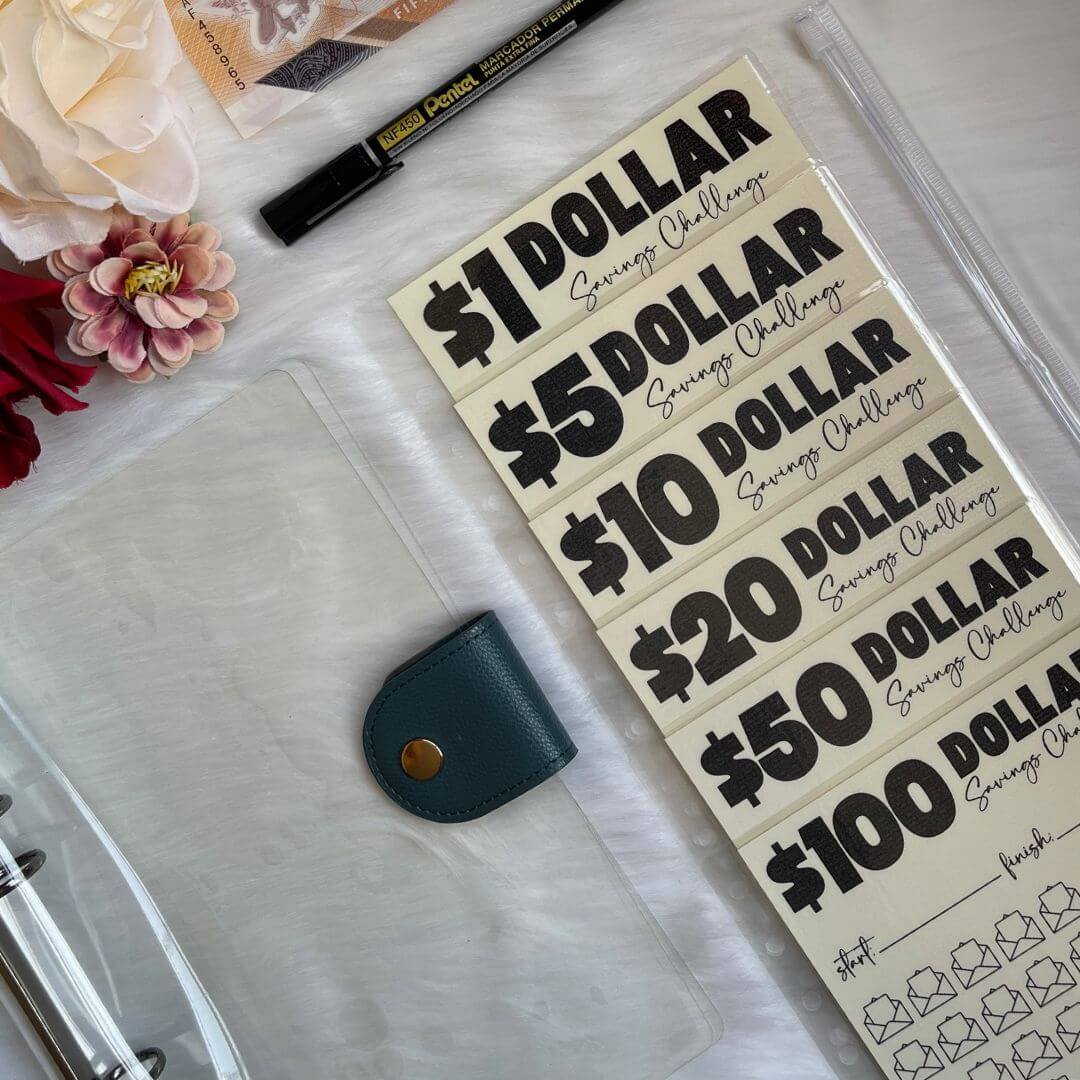 Denomination Savings Challenge | A5 Binder