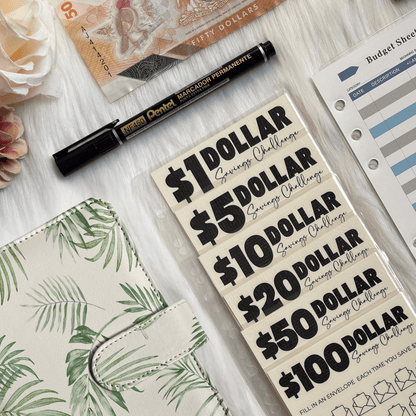 Denomination Savings Binder | Save $8000+