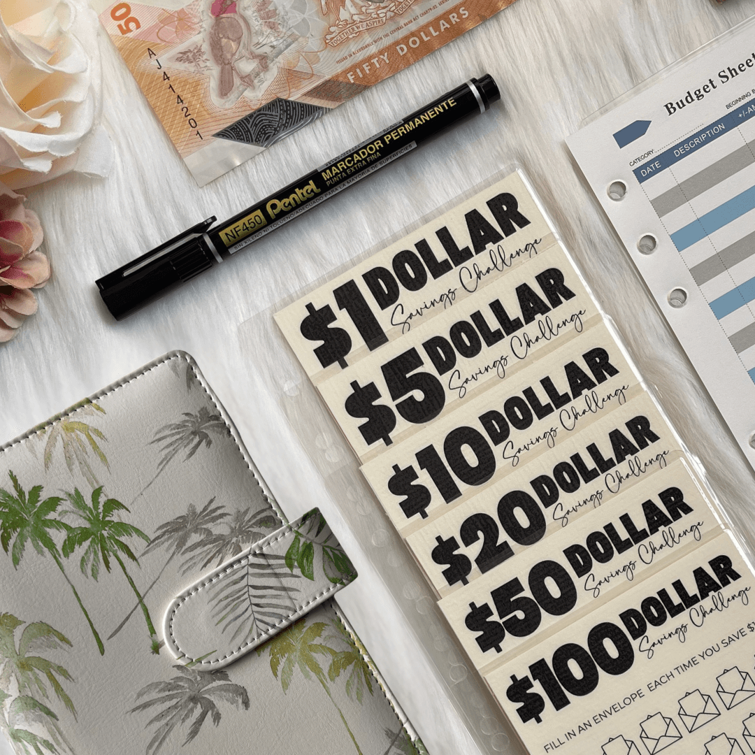 Denomination Savings Binder | Save $8000+