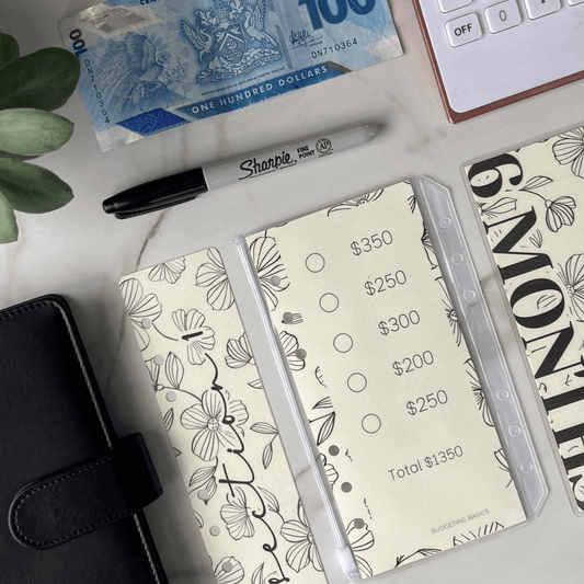 6-Month Savings Challenge Binder | Undated