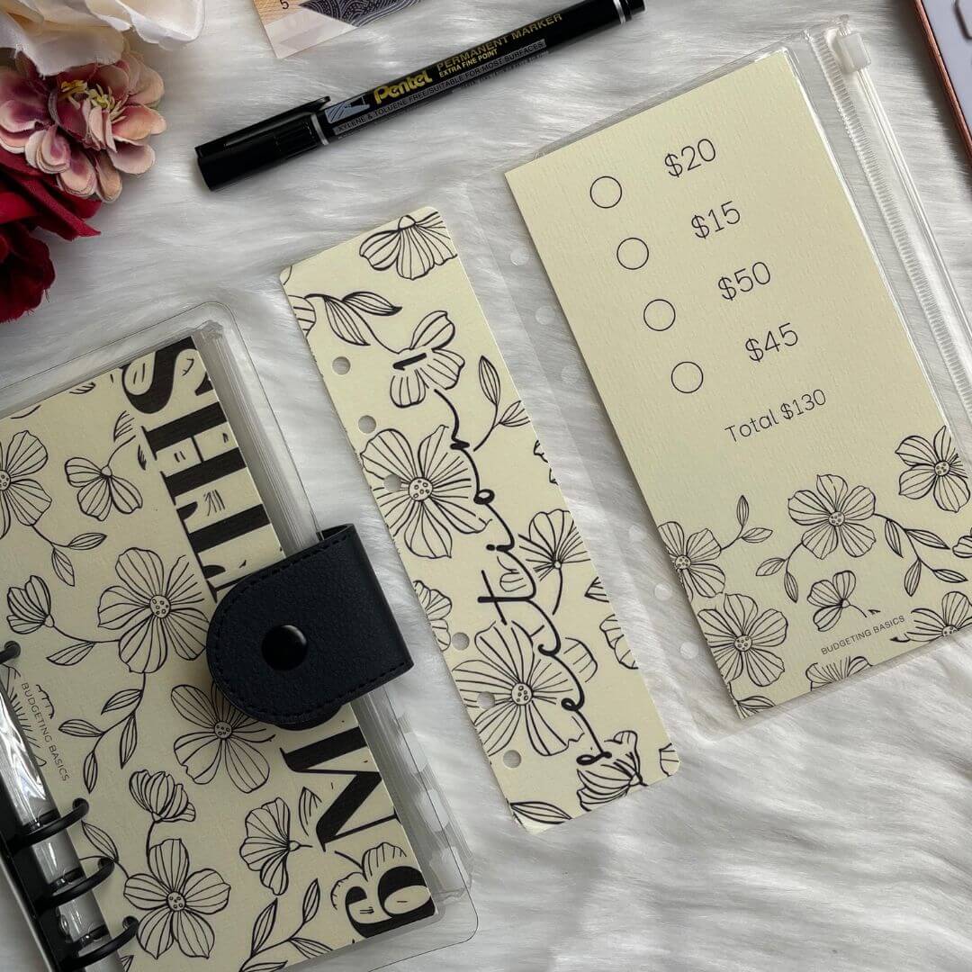 6-Month Savings Challenge Binder | Undated