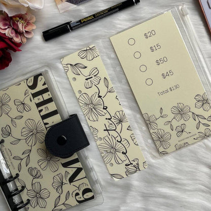 6-Month Savings Challenge Binder | Undated
