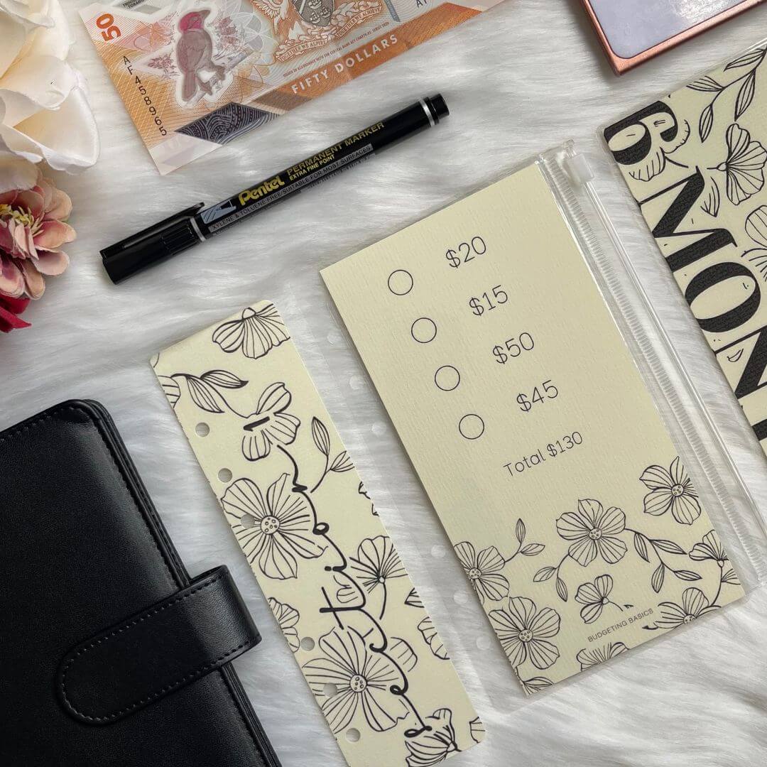 6-Month Savings Challenge Binder | Undated