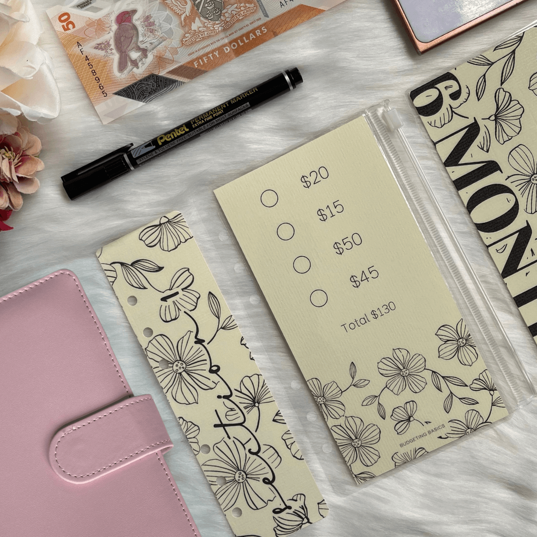 6-Month Savings Challenge Binder | Undated