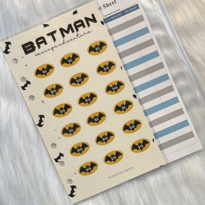Savings Challenge Binder | Boys Ages 5 -12