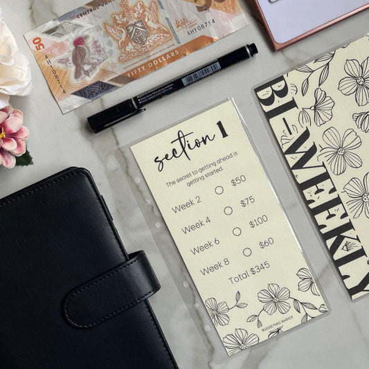 Bi-Weekly Savings Challenge Binder