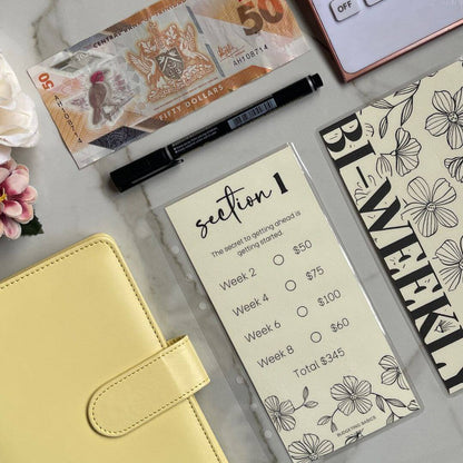 Bi-Weekly Savings Challenge Binder