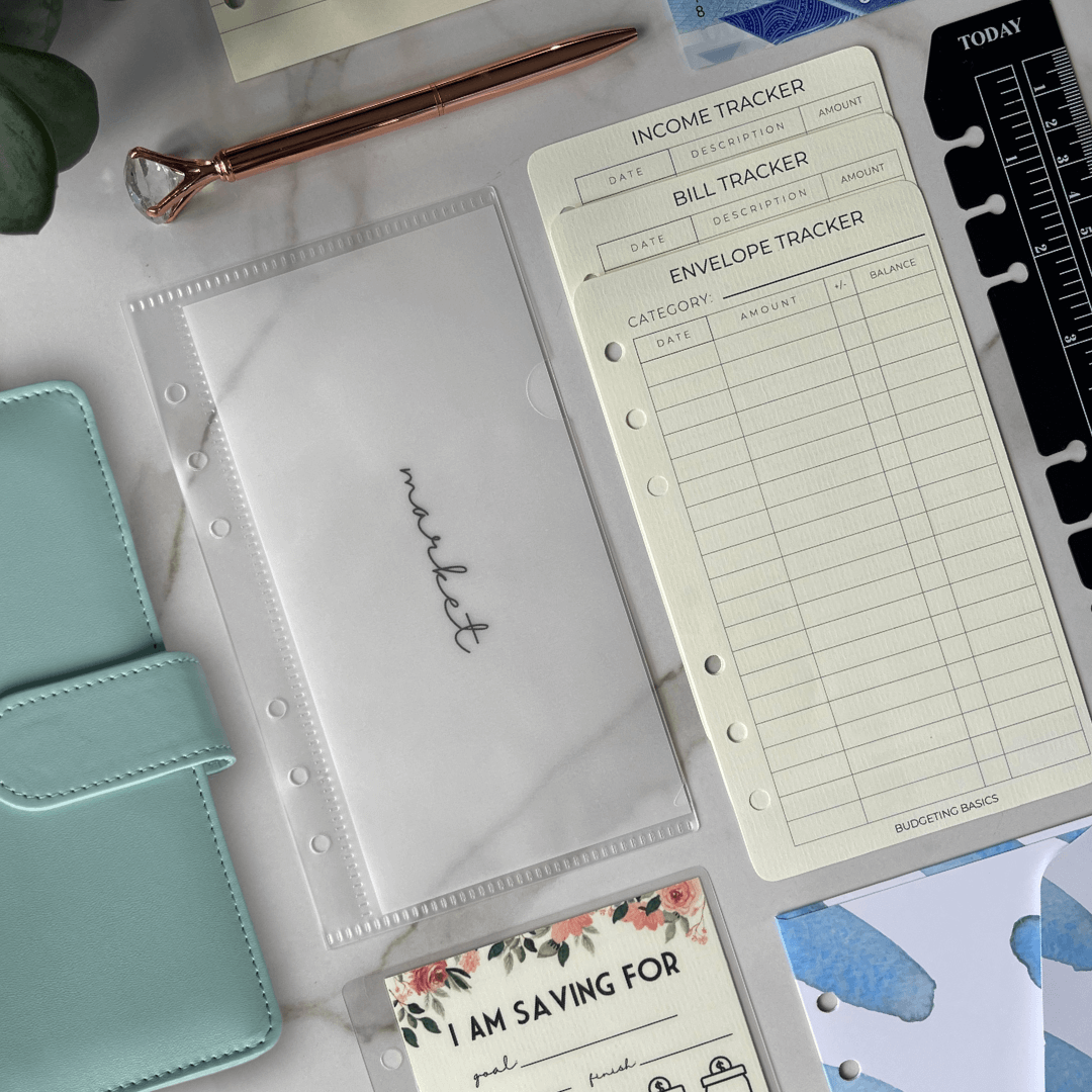 Budget Binder | with Minimalist Vellum Insert