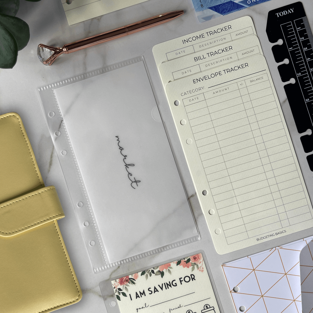 Budget Binder | with Minimalist Vellum Insert
