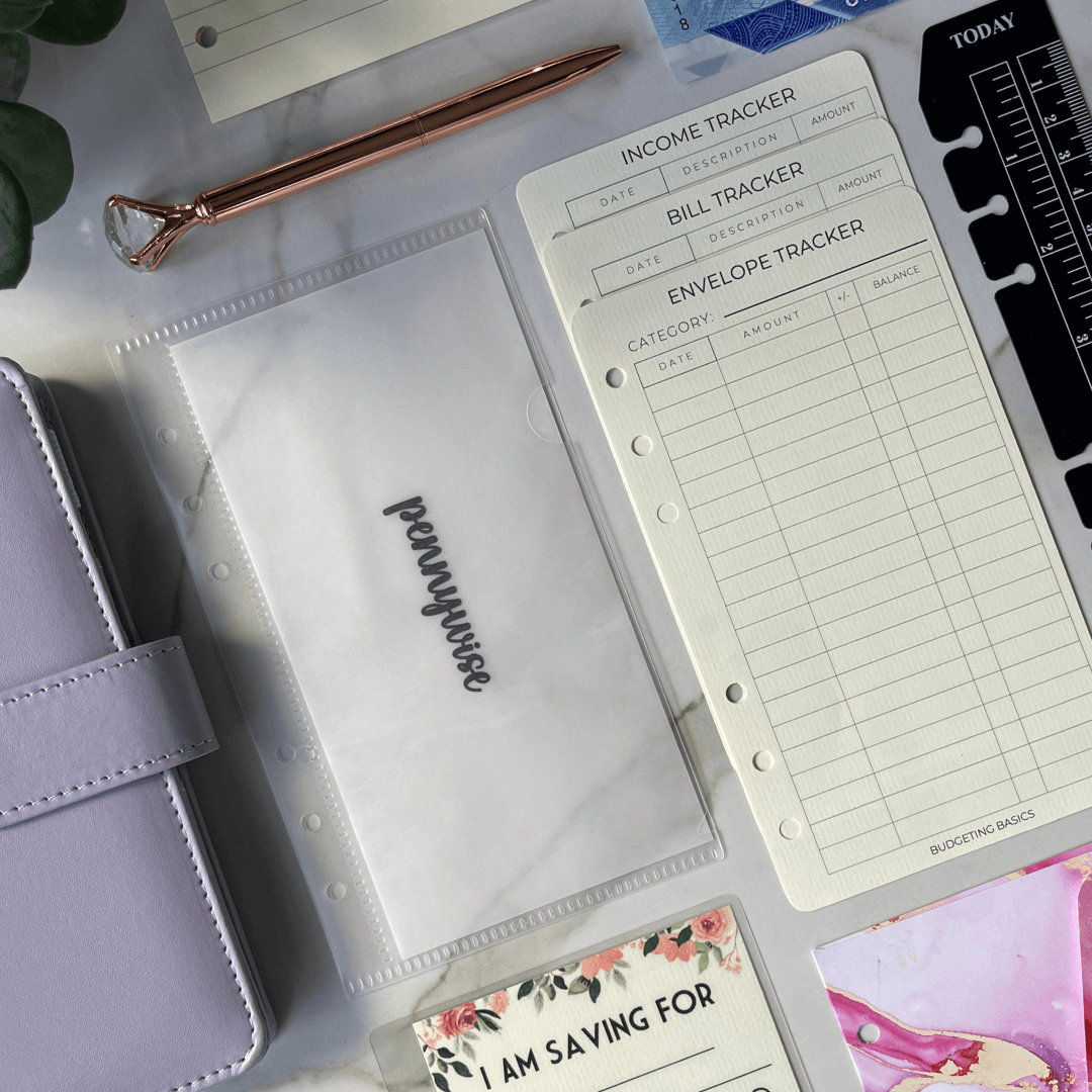 Budget Binder | with Minimalist Vellum Insert