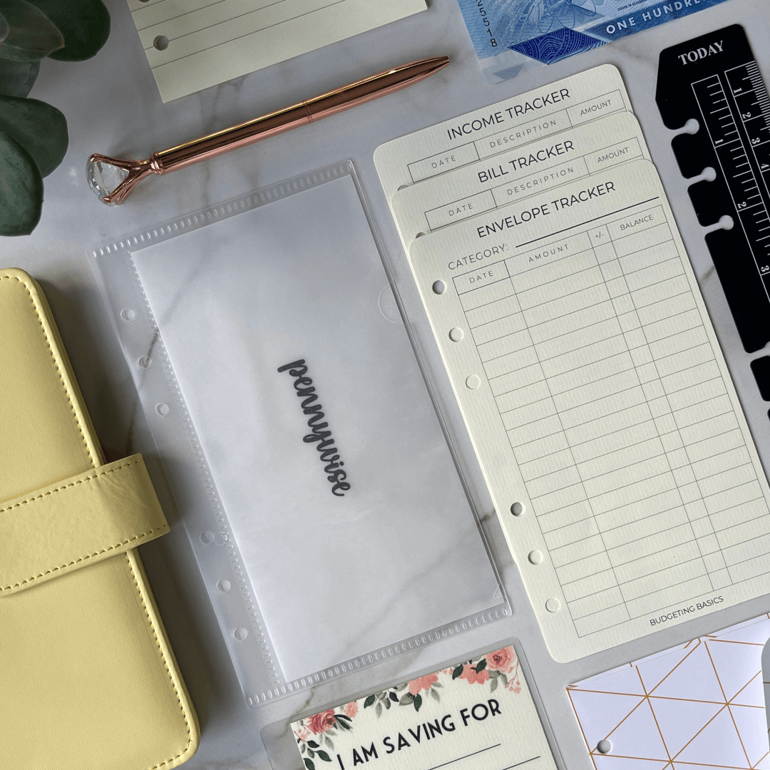 Budget Binder | with Minimalist Vellum Insert