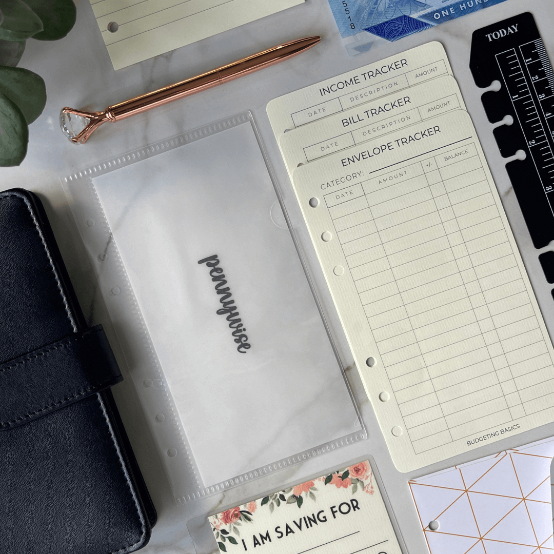 Budget Binder | with Minimalist Vellum Insert