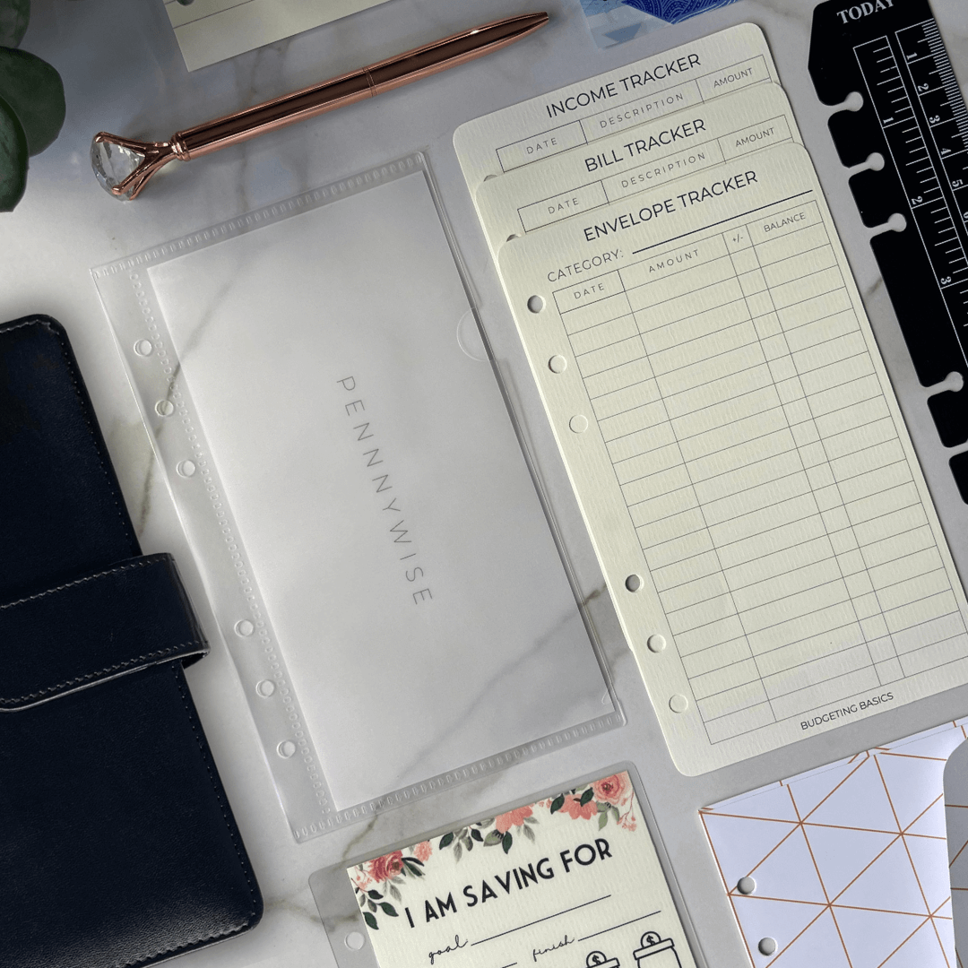 Budget Binder | with Minimalist Vellum Insert