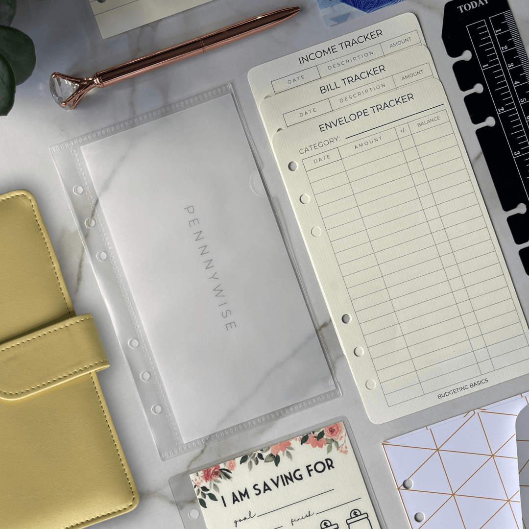 Budget Binder | with Minimalist Vellum Insert