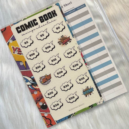 Savings Challenge Binder | Boys Ages 5 -12