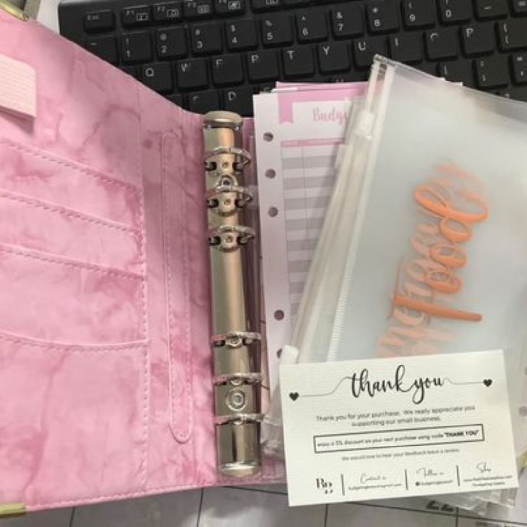 Customer Review of the Pink Budget Binder Bundle from Budgeting Basics in Trinidad and Tobago