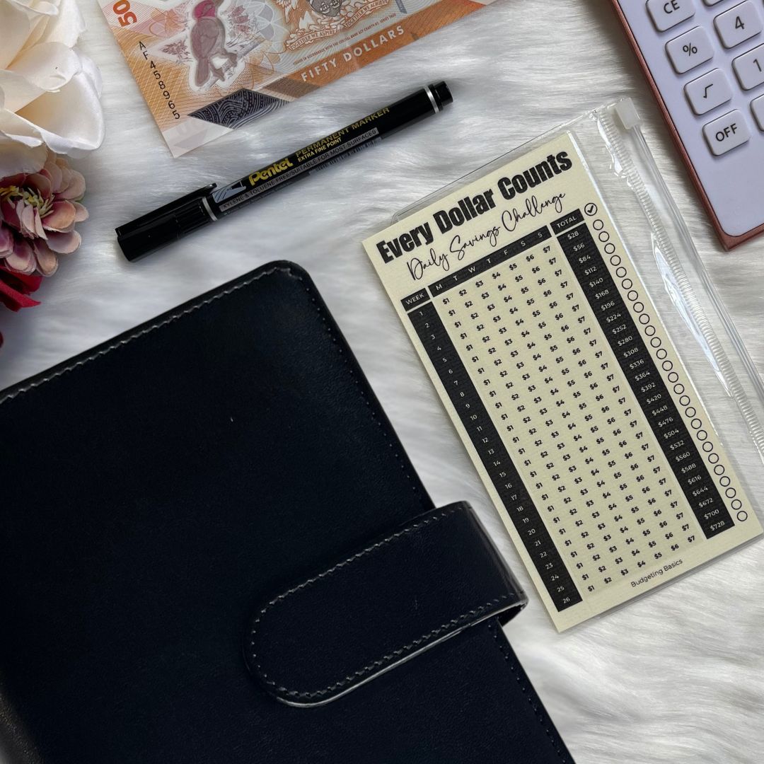Daily Savings Binder | 365 Days