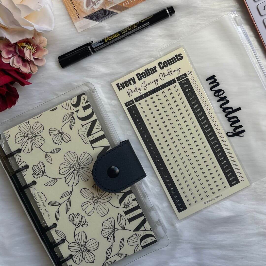 Daily Savings Binder | 365 Days