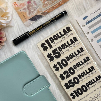 Denomination Savings Binder | Save $8000+