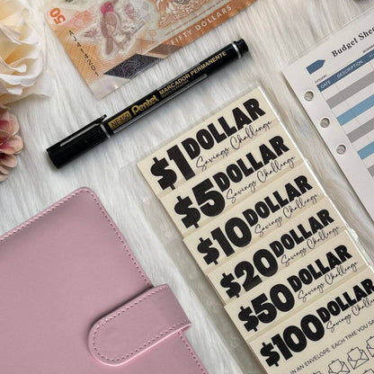 Denomination Savings Binder | Save $8000+