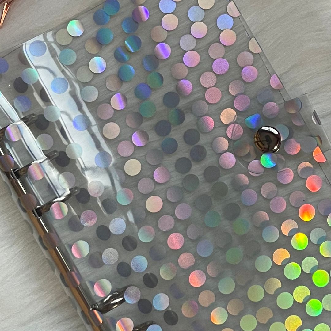 Dots_Transparent_Binder_exclusively_available_at_Budgeting_Basics_Trinidad_and_Tobago