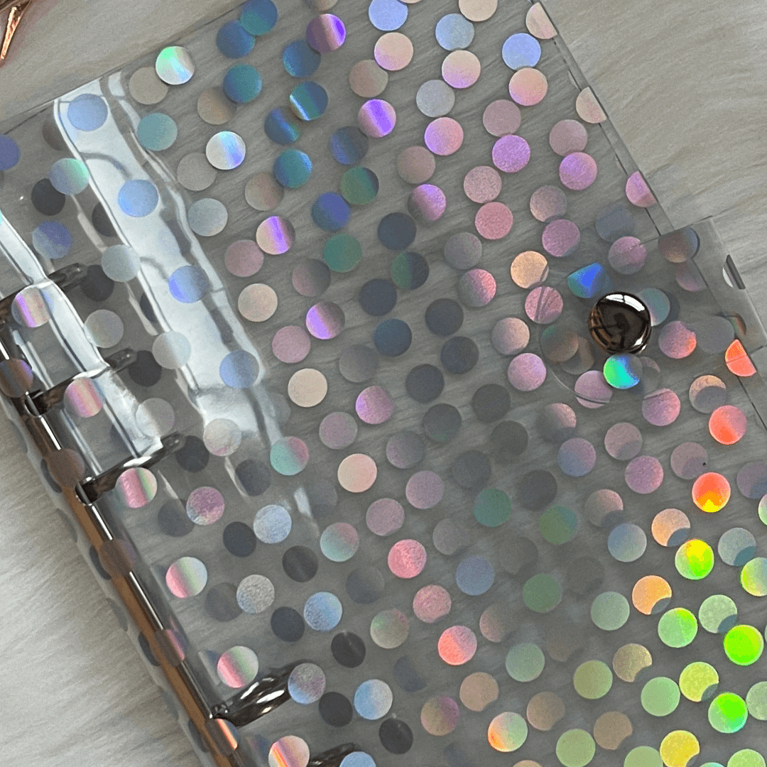 A6 Transparent Ring Binder