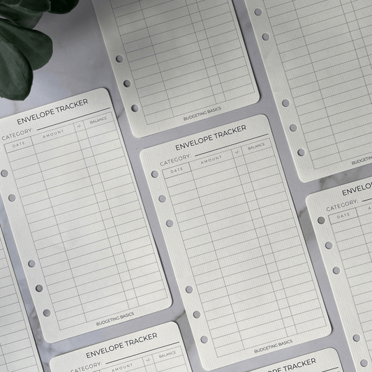 Envelope Tracker Insert | Pack of 50