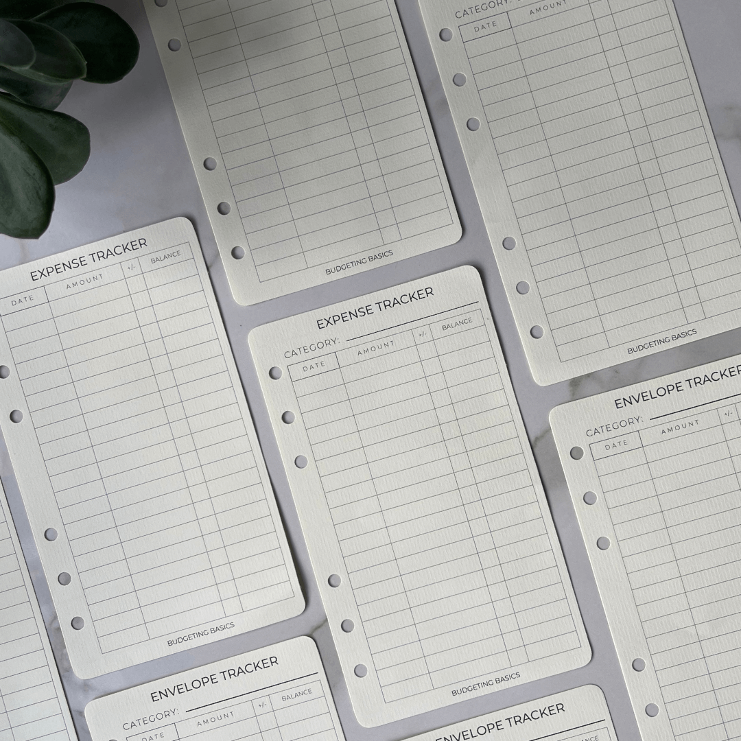 Expense Tracker Insert | Pack of 50