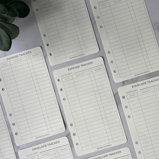 Expense Tracker Insert | Pack of 50