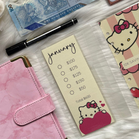 Hard Cover Savings Binder