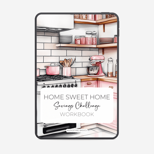 Home Sweet Home Savings Challenge | Workbook