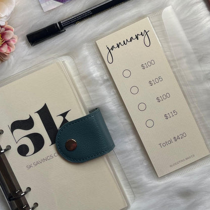 Soft Cover Savings Binder