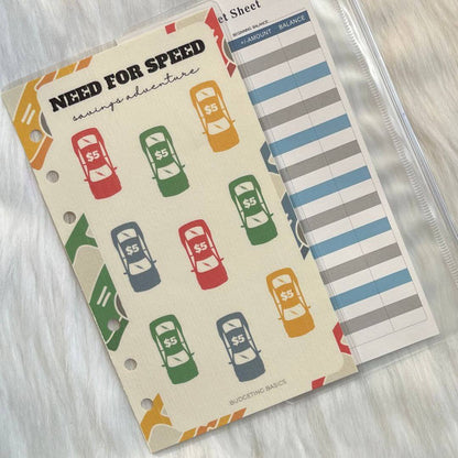 Savings Challenge Binder | Boys Ages 5 -12