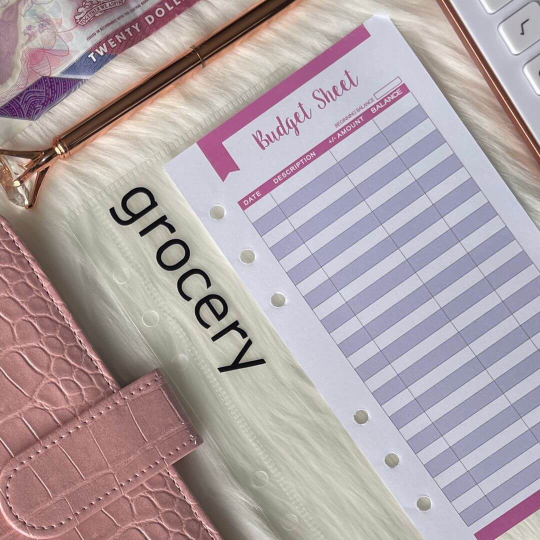 Budget Sheets | Set of 10