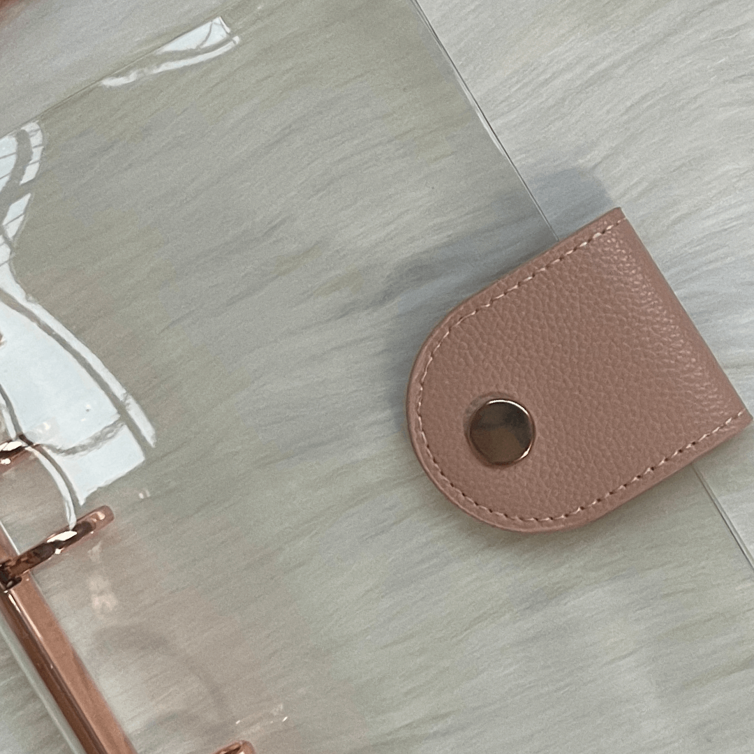 A6 Transparent Ring Binder