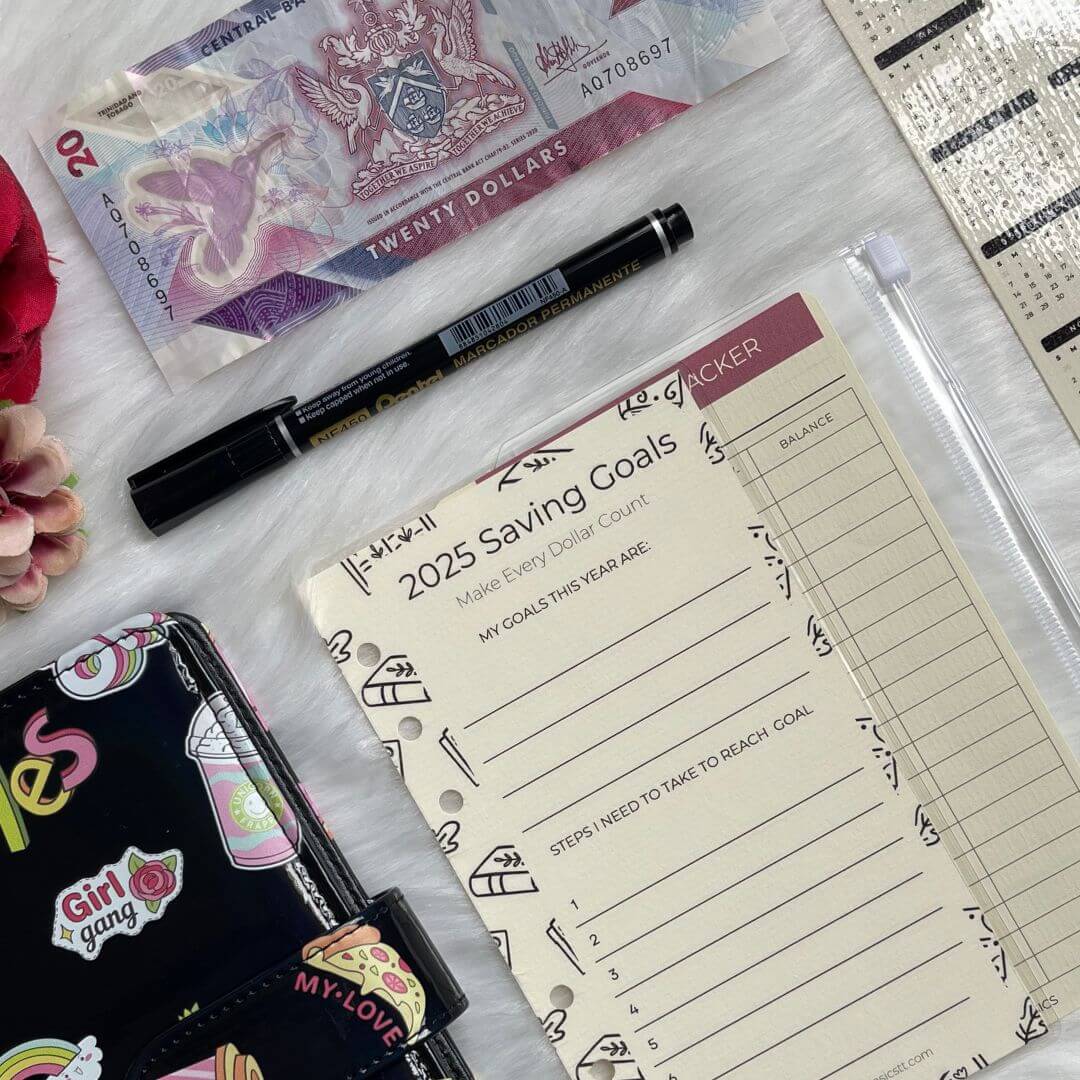 Savings Challenge Binder | Girls Ages 13-17