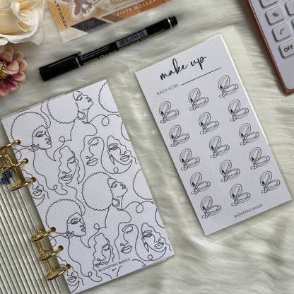 Self-Care Savings Challenge Binder