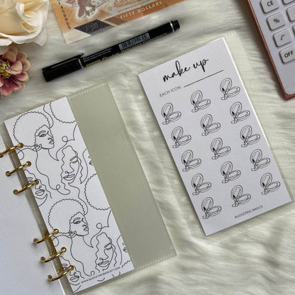 Self-Care Savings Challenge Binder