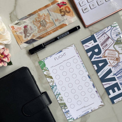 Travel Savings Challenge Binder