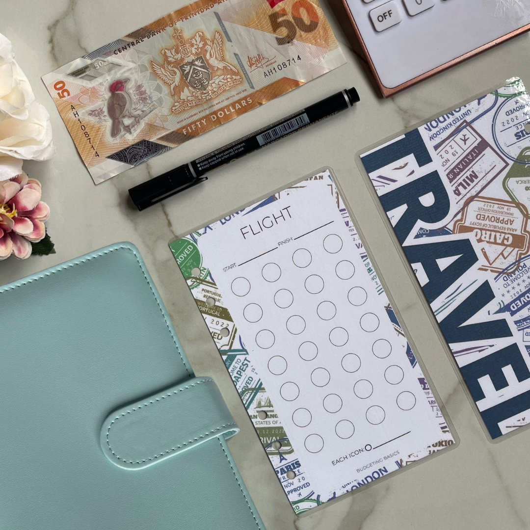 Travel Savings Challenge Binder