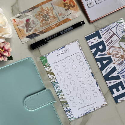 Travel Savings Challenge Binder