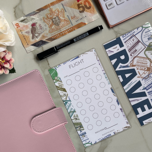 Travel Savings Challenge Binder
