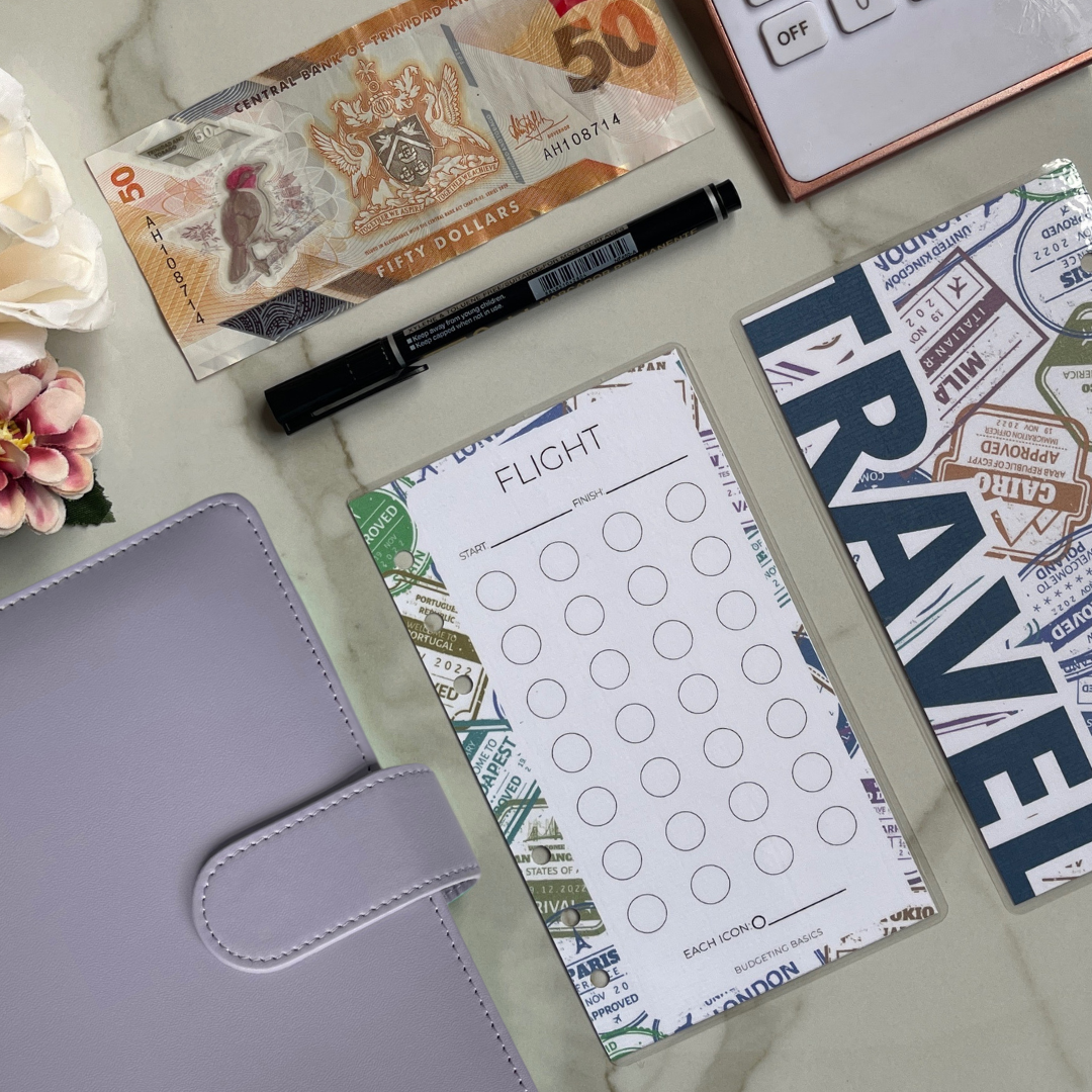 Travel Savings Challenge Binder