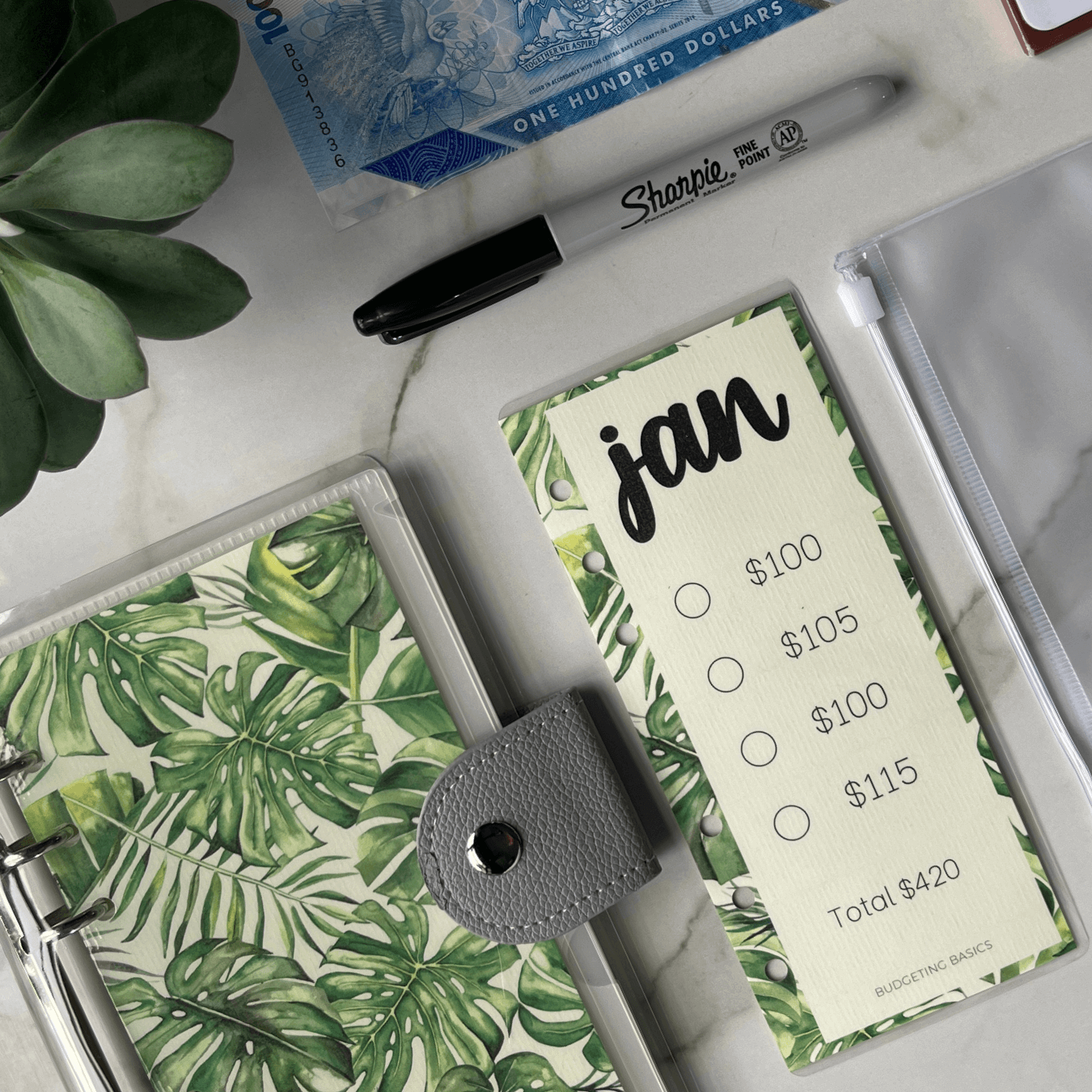 Monthly Savings Binder | Soft Cover