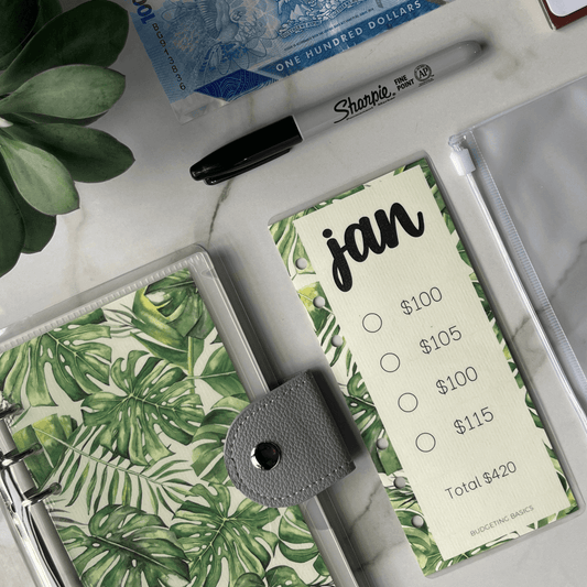 Monthly Savings Binder | Soft Cover